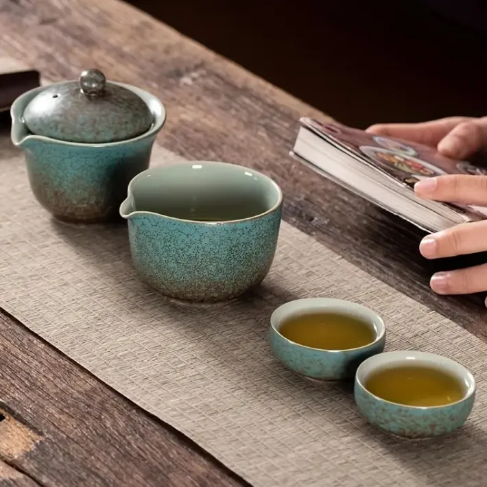 New TRAVEL TEA | ceramica lightgreen Accessori Per Il Tè